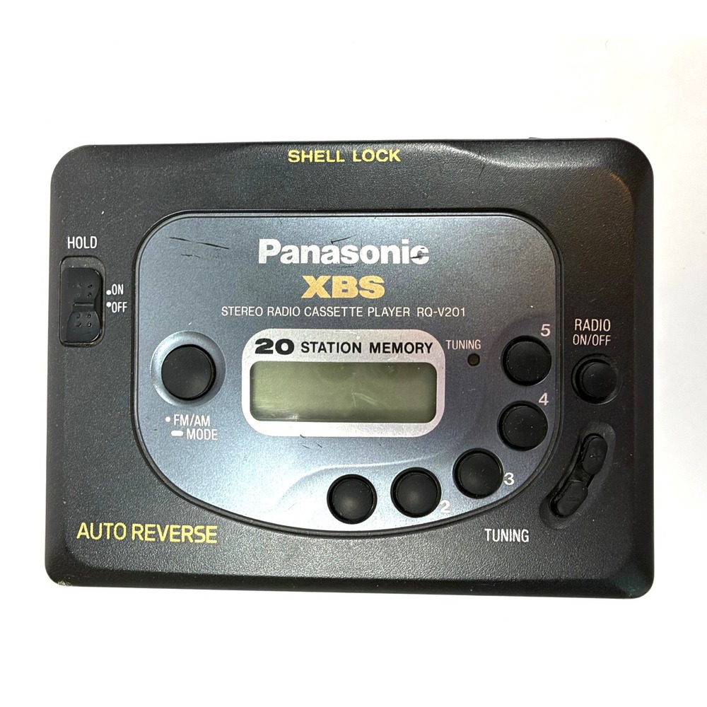 Panasonic Stereo Radio Cassette Player Walkman - *Read Description*